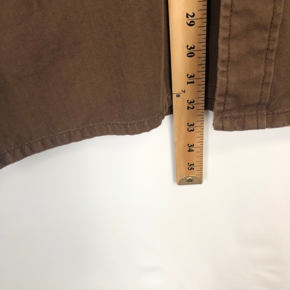 DrunknMunky Brown Button Down Shirt XL - Picture 8 of 8